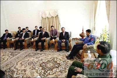 工程机械 山推 缅甸