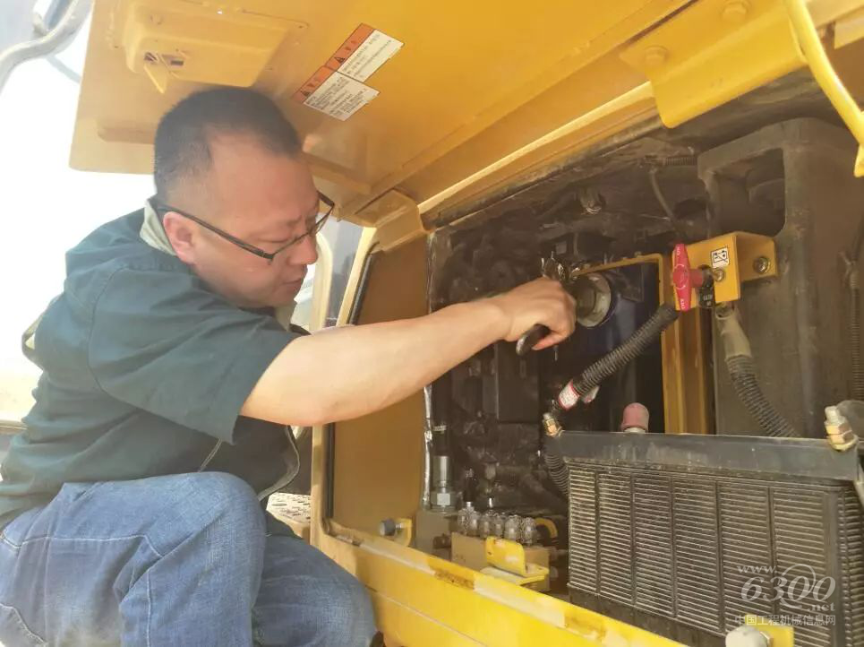 走访的是北海装载机用户