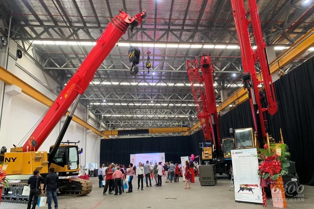 三一吊车新品展示会