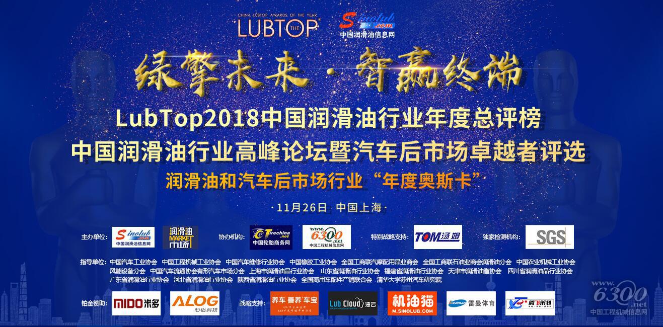 LubTop2018总评榜