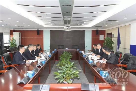 三一集团与中国电建战略会谈