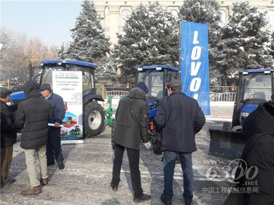 雷沃拖拉机亮相2018年吉尔吉斯斯坦国际农业展览会