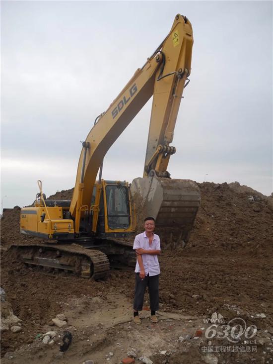 临工20吨挖掘机省心省力还出活