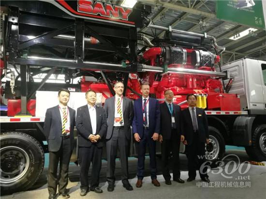 国外客户参观三一石油装备