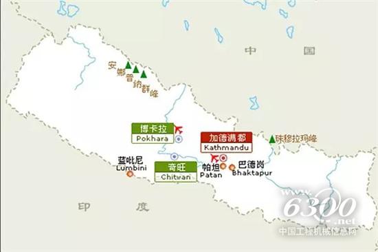 喜马拉雅山脉亮眼的“XCMG”