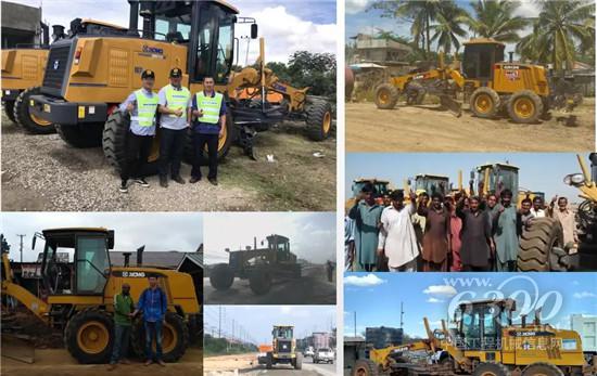 全球重点道路工程中闪耀的徐工平地机