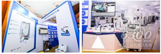 左:静电显示综合管理系统 右:静电可视化移动台车