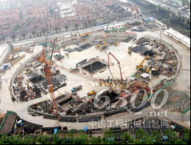 （上海500kv世博变电站圆形基坑）