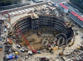 （上海中心大厦塔楼圆形基坑）