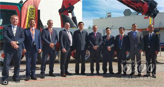 栗战书肯定三一国际化发展