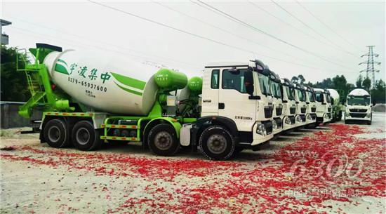 26台搅拌车交付大客户