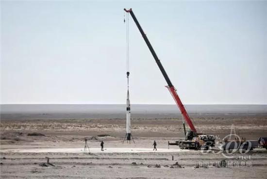 吊“火箭”这种技术活,也只有三一的神机能干了