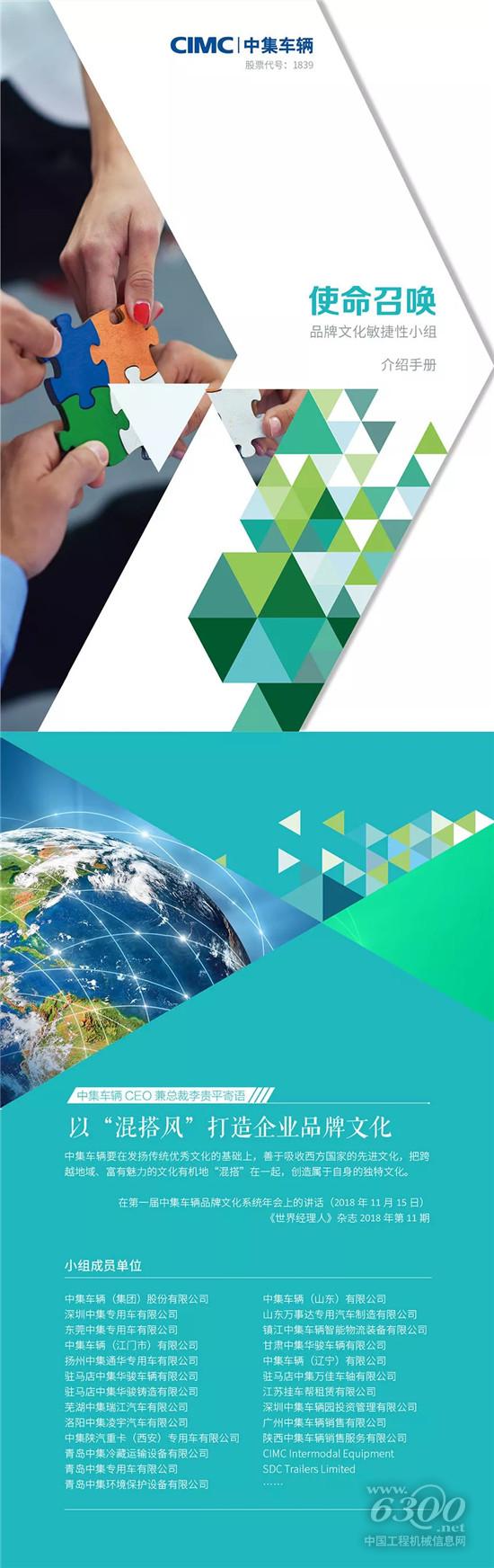 一图看懂中集车辆品牌文化敏捷性小组