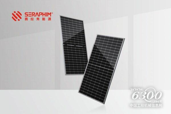 图为全新N型TOPCon系列太阳能光伏组件