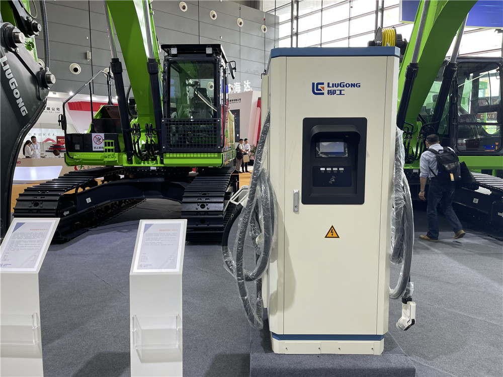 2023长沙国际工程机械展览会展台风采：柳工