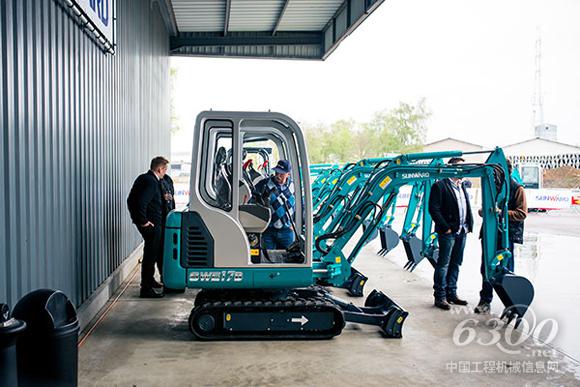 山河智能比利时子公司生产的<a href=//product.d1cm.com/wajueji/ target=_blank>挖掘机</a>