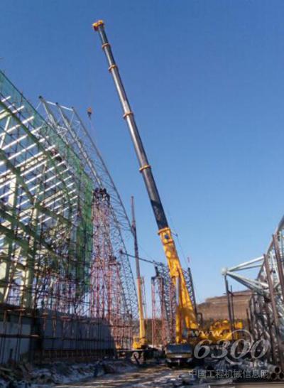 徐工QAY500A<a href=//product.d1cm.com/quandimiandiao/ target=_blank>全地面起重机</a>献力世界园艺博览会