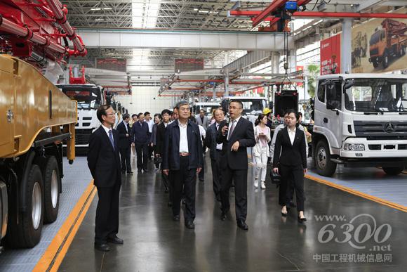 全国政协调研组考察三一