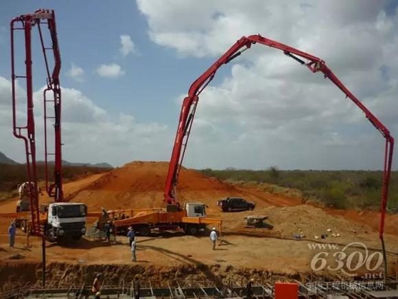 三一设备助力蒙内铁路建设