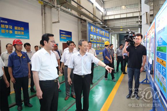 徐州市委书记张国华一行调研徐工