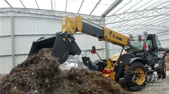 徐工伸缩臂叉装机园林系统高效作业获赞誉