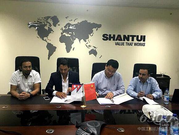 山推成功拓宽南亚销售渠道