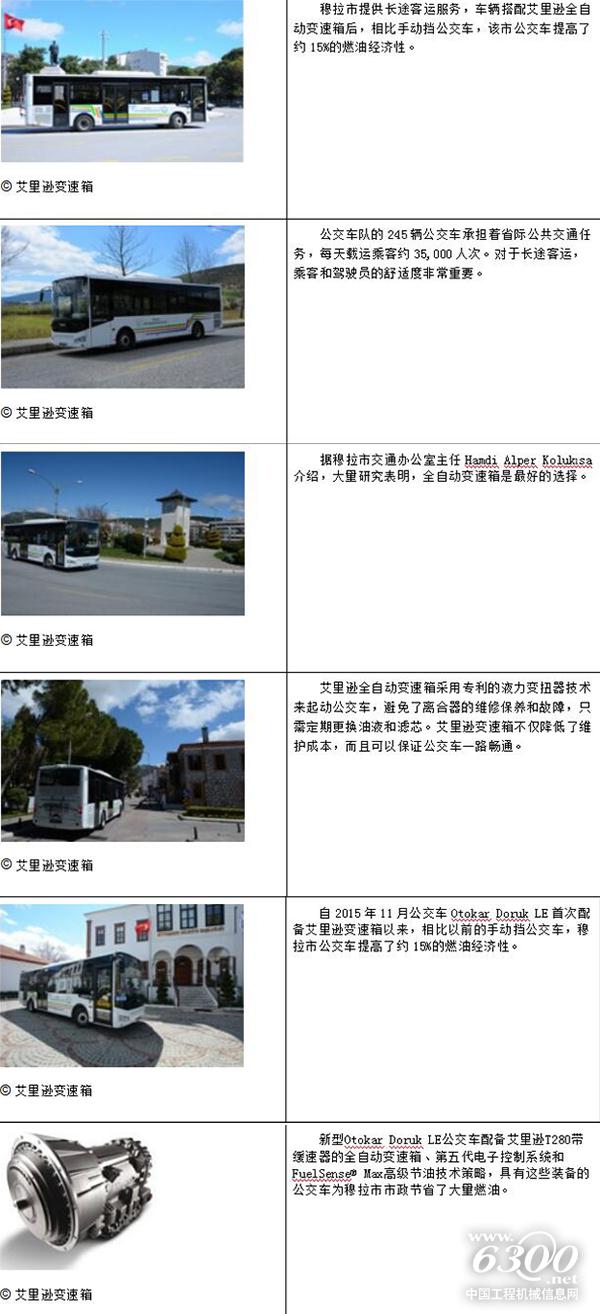 穆拉市公交车使用艾里逊变速箱后,燃油经济性提高15%