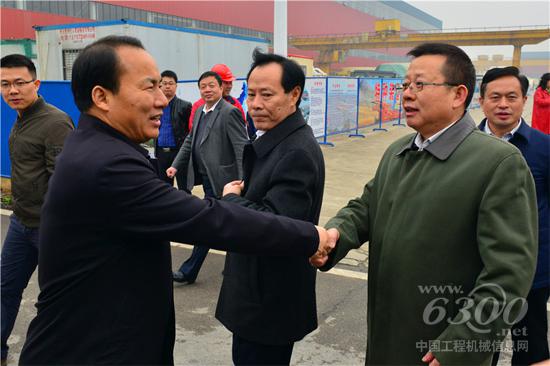 奋进的铁建重工再次迎来政府考察团