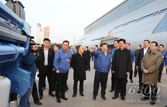 中共中央政治局委员张春贤视察潍柴