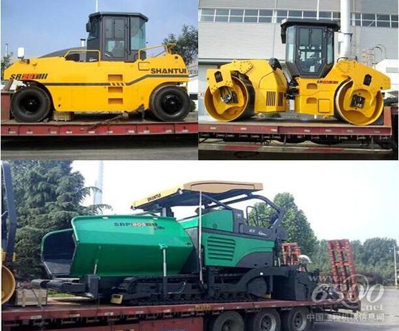 山推路面设备挺进西藏