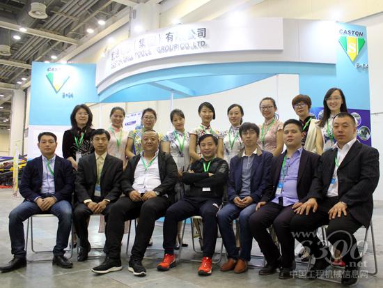 凯通精英团队聚集展会现场