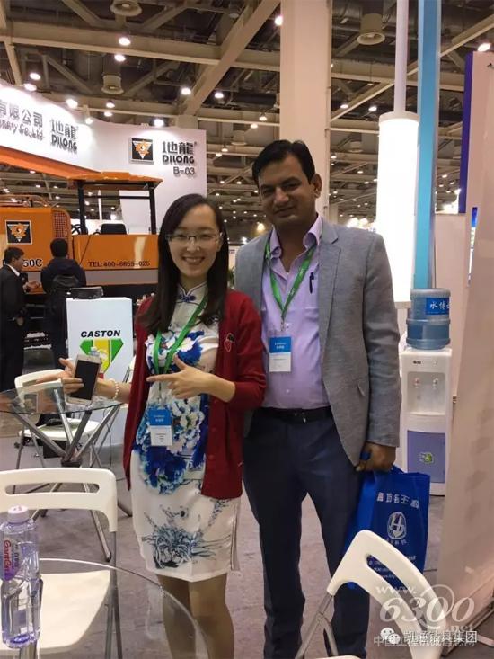 远道而来的中东客户