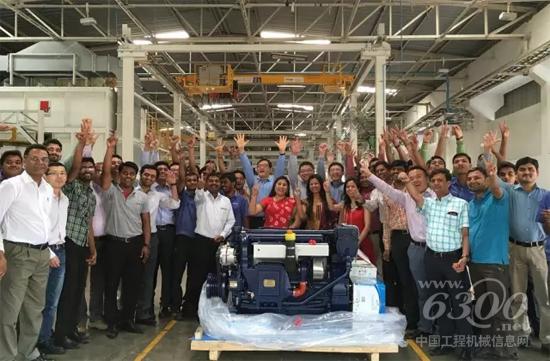 潍柴印度公司本地制造发动机出口孟加拉