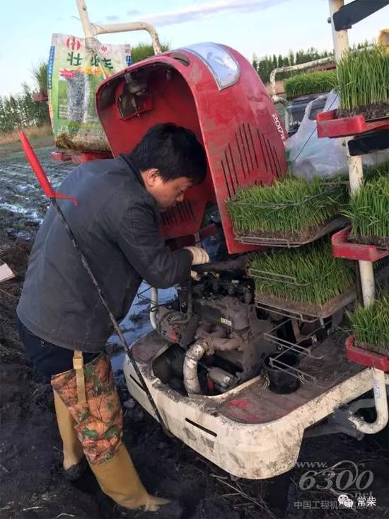 常柴农忙服务人员风雨无阻