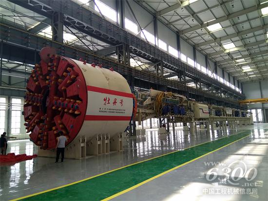 “牡丹号”盾构机