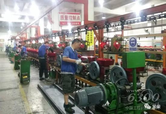 单缸机(机组)厂三井车间一线总装区