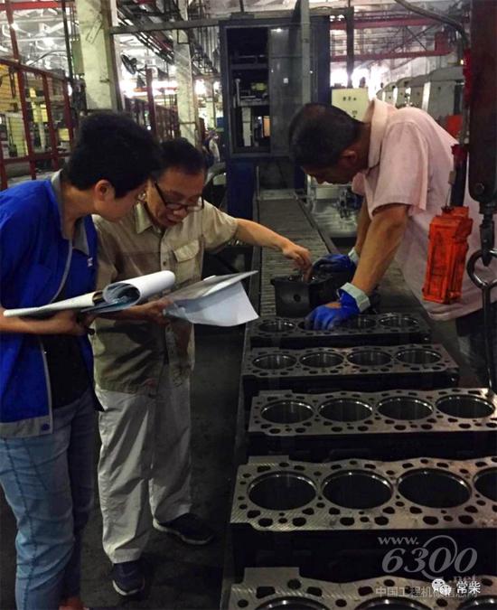 常柴开展4B28V16国五柴油机过程审核