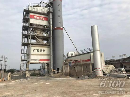三一环保沥青搅拌站抢占广西市场