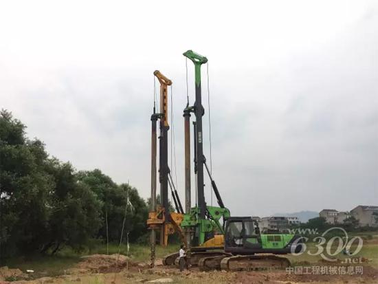 泰信机械小型旋挖钻机城区施工显优势