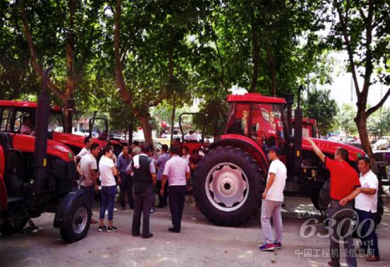 中国一拖在冬麦区激战正酣