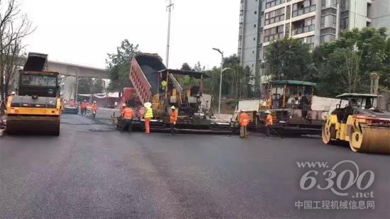 三一设备渝永高速再次接受严峻考验