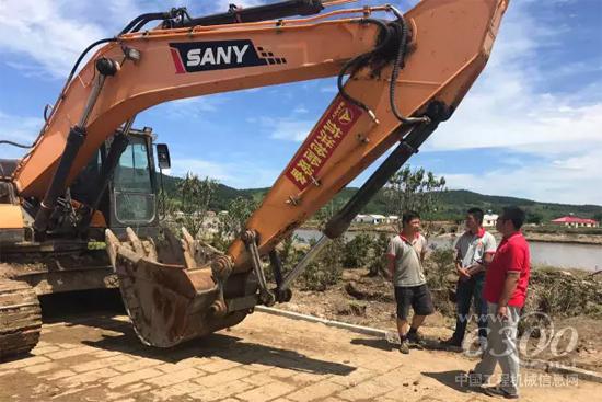 三一救援突击队驰援吉林永吉县