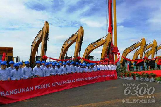 参与施工的三一设备