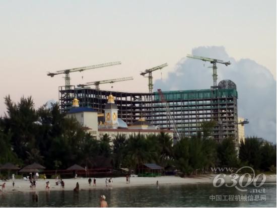 中联重科助建塞班国际综合娱乐度假项目