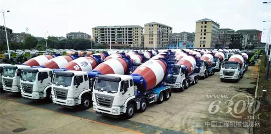 120台4.0搅拌车悉数发往山西 客户为“中联效率”点赞