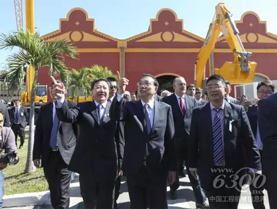 李克强总理赞扬徐工:你们在巴西干得很好!