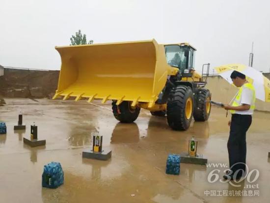 2017临工好司机高级训练营装载机组实操考核现场