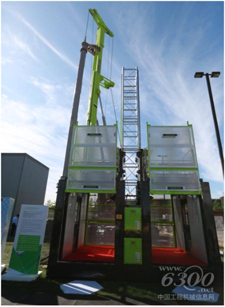 中联重科安全环保的施工升降机