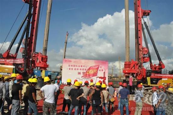 三一旋挖钻机折桂“旋挖桩”挑战赛