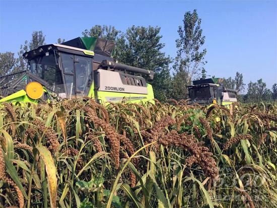 中联重科农机智能服务助力农业跨区秋收